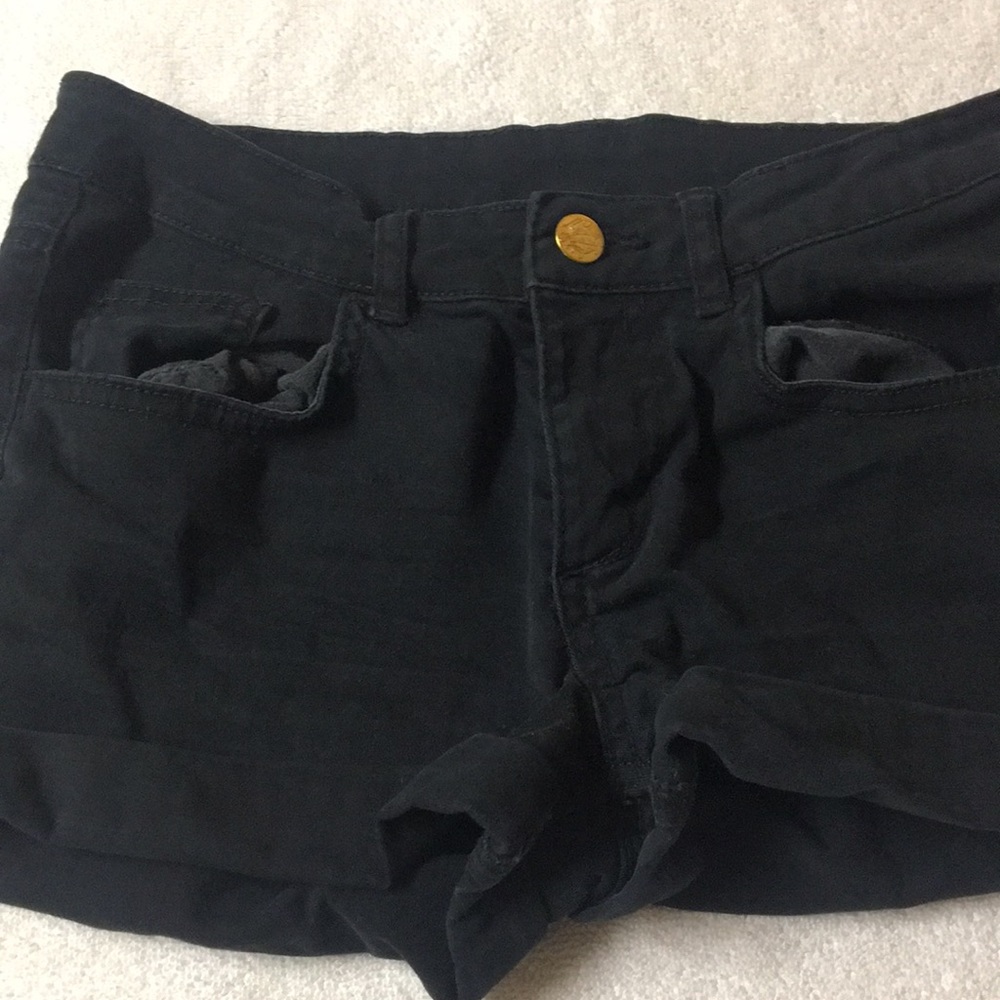 Black shorts